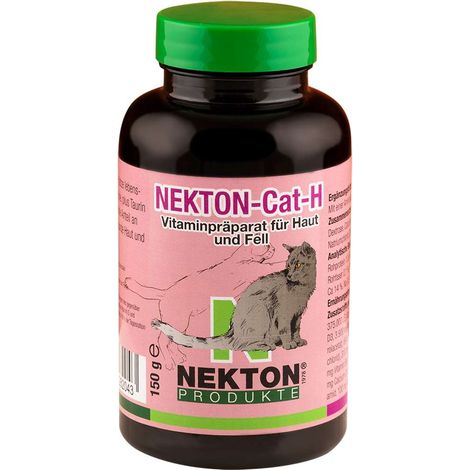 NEKTON Cat H - Vitamine zur Haut- und Fellverbesserung für alle Katzen 150g