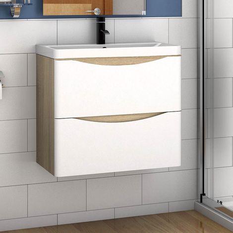 50 cm Waschtisch mit Unterschrank