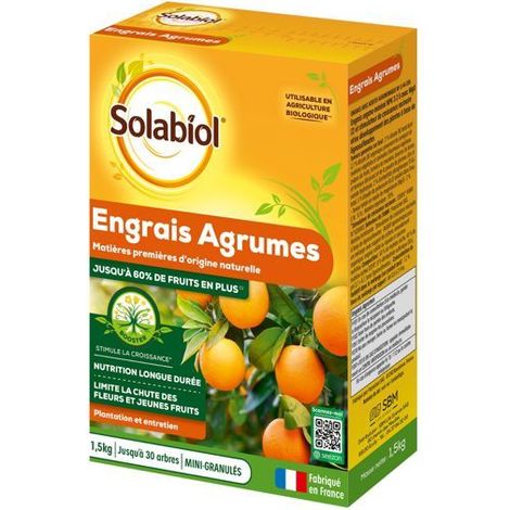 Solabiol SOAGY15 Organischer Dünger Granulat 1,5 kg (1/5)