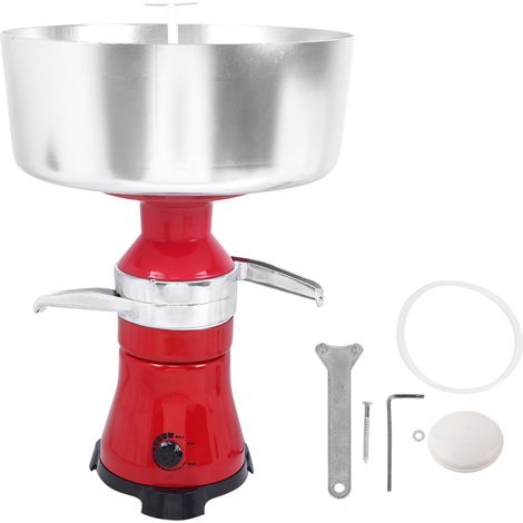 Séparateur de crème électrique domestique en aluminium, écrémeuse à lait, 50 Hz, aluminium brossé (1/5)