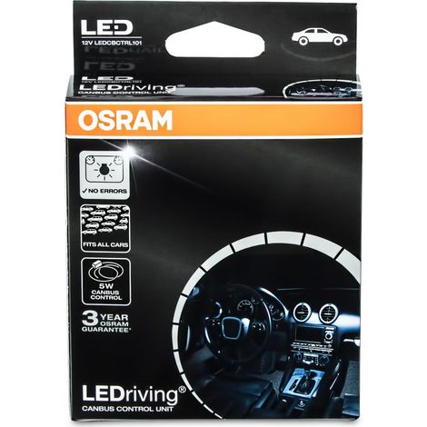 OSRAM LEDriving® Canbus Control Unit 5W LEDCBCTRL101 CAN-BUS Warnmeldungsunterdrücker 16 mm x 15 mm (1/3)