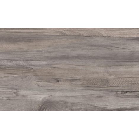 Rouleau revêtement Adhésif Vinyle au Mètre Sticker Lavable Cuisine Meuble Armoire Porte Bois Gris Foncé H60 x L100 cm (1/5)