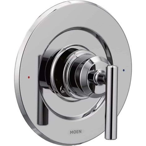 Ensemble de garniture de douche à poignée unique Moen UT2901BL Gibson M-CORE 3 Series, valve requise, électroplaqué (1/2)