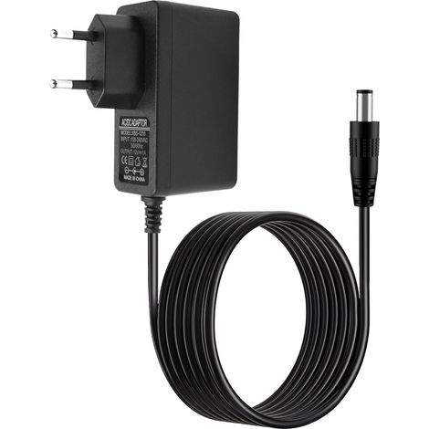 Adaptateur d'alimentation Universelle 12V 1A, AC 100-240V 50/60Hz, Prise Jack 5.5x2.5mm Compatible TV Box, Bandes LED, Routeur, Caméra, et Autres Appareils Électroniques (1/5)