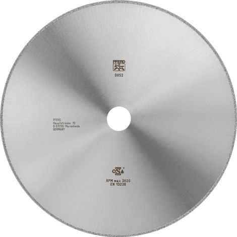 PFERD TOOLS Diamant-Trennscheibe D1A1R 400x4,5x40,0mm D852 (sehr grob) für Grau-/Sphäroguss (1/2)