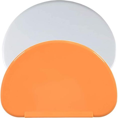 Lot de 2 cornes pâtisserie grattoirs à pâte plastique coupe-pâte 15,8x10,3cm (1/5)