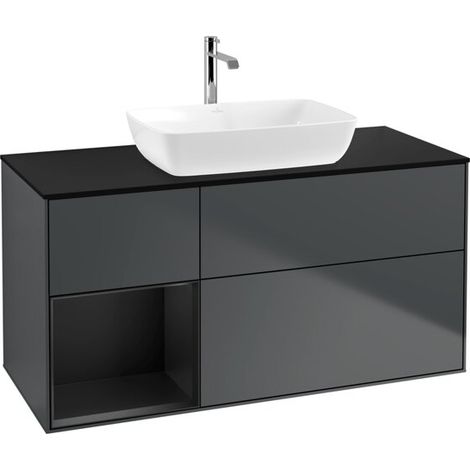 Villeroy & Boch F822PDHG Meuble sous lavabo Finion F82 (1/2)