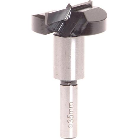 Faithfull TCT Hinge Boring Bit – 35mm Diameter x 60mm Length for Precise Door Hinge Installation (1/3)