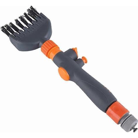 Brosse de nettoyage pour cartouche de filtre de piscine, outil de nettoyage réutilisable, peigne pour le nettoyage des filtres de spa et baignoire. (1/5)