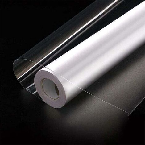 Papier adhésif transparent Ulisem pour cuisine 40 x 300 cm, autocollants muraux, portes et meubles, autocollants décoratifs en vinyle imperméables (1/4)