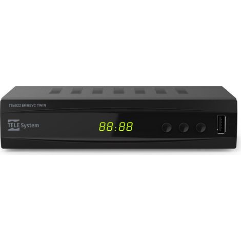 Decoder Telesystem TS6822 doppia PVR Nero [21005327] (1/2)