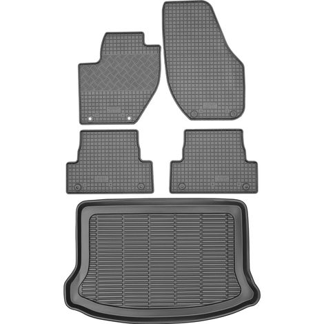 Volvo V40 II Kombi (2012–2019) – SET: Gummifußmatten + Kofferraummatte (1/5)