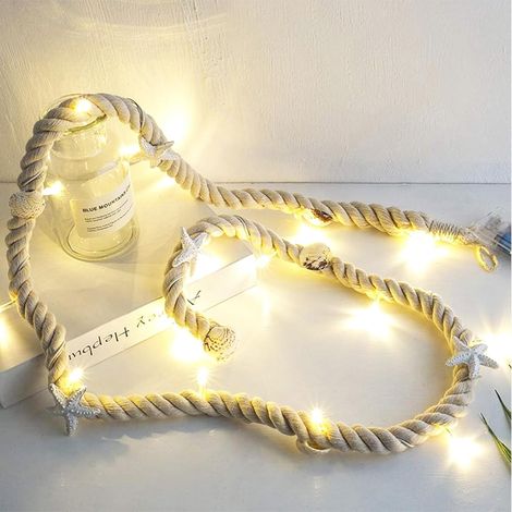 15 LED Seashell String Lights Table Decoration Marine Micro String Lights Battery Operated Outdoor 6W (A-1.5cm) (1/5)