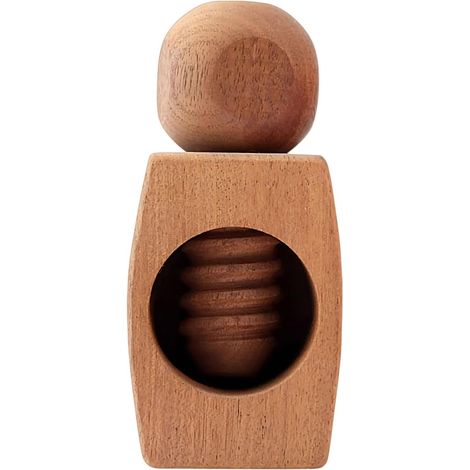 Noix Casse Noisette en Bois de Noyer Ustensile de Cuisine (1/5)