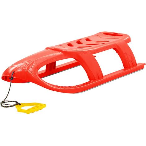 Luge pour enfants, rouge, 102,5 x 40 x 23 cm, polypropylène (1/5)