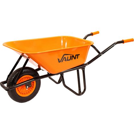 Vaunt 85L Trade Wheelbarrow Challenger L11 Steel Metal Site Barrow V1924049 (1/4)