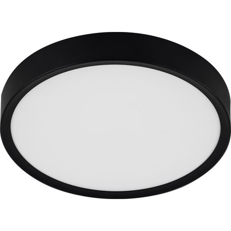 Eglo LED Deckenleuchte Giglio schwarz Ø 34 cm Deckenlampen & Kronleuchter (1/2)
