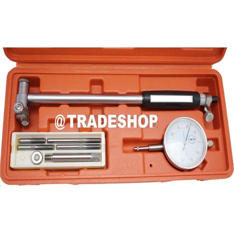 Trade Shop - KALIBRIERMIKROMETER ALESAMETER MIT ZENTRESIMALEM KOMPARATOR 18-35mm 0-10/0,01mm -