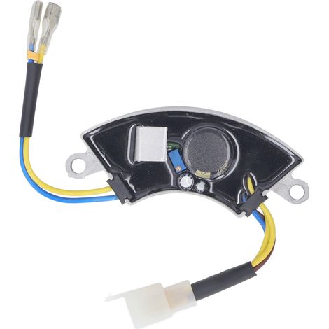 Régulateur de tension monophasé boîtier aluminium AVR redresseur pour générateur essence 3KW 60-100VAC (1/5)