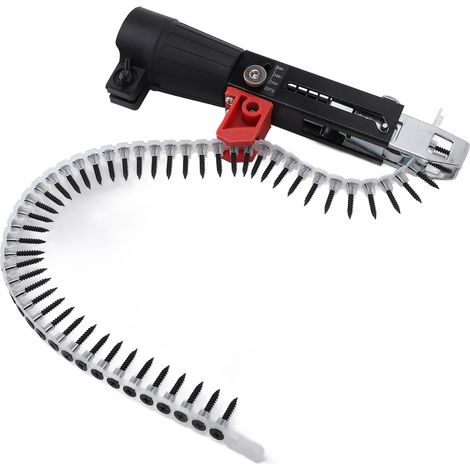 Visseuse auto-alimentée à chaîne perceuse électrique automatique serrage vis pour placo et bois (1/5)