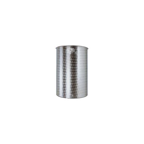 CONTENITORE ENOLOGICO A FONDO PIANO INOX 18/10 SALDATO - Belvivere: 200 LT