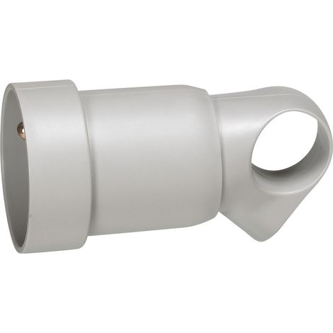 Extensión eléctrica Legrand 16A gris plástico resistente