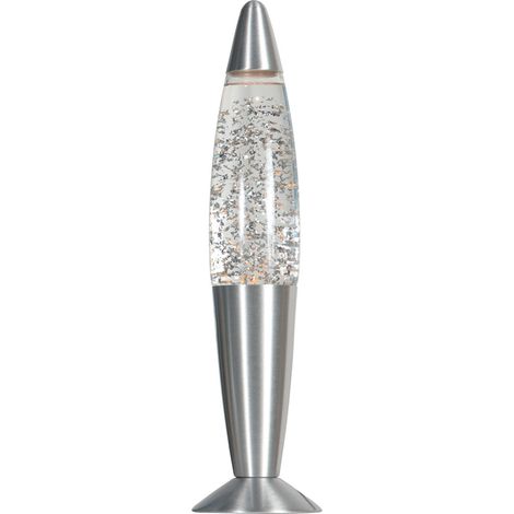 Mexlite - lampada da tavolo - Volcan - grigio acciaio - metallo