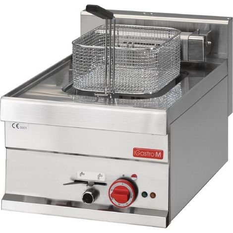 Friteuse Professionnelle Pro 650 mm - 10 Litres - 7,5 kW - Gastro M