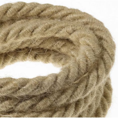 Creative-Cables Cordon XL Ø16 mm 3x0,75 mm² (20 m, Beige) (1/3)