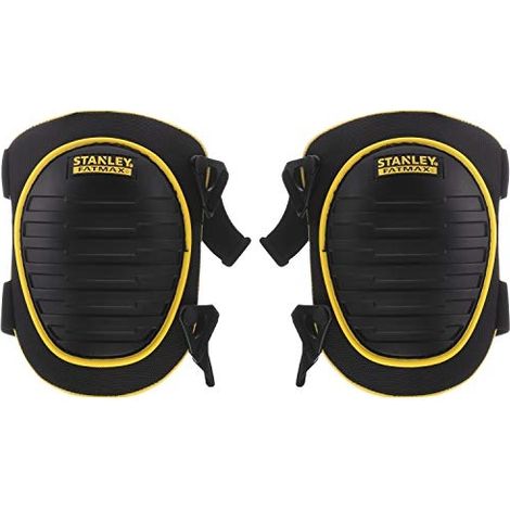 Stanley – Genouillère à coque rigide FMST829611 – Confort optimal avec mousse haute densité – Pour travaux extérieurs – Design profilé et flexible