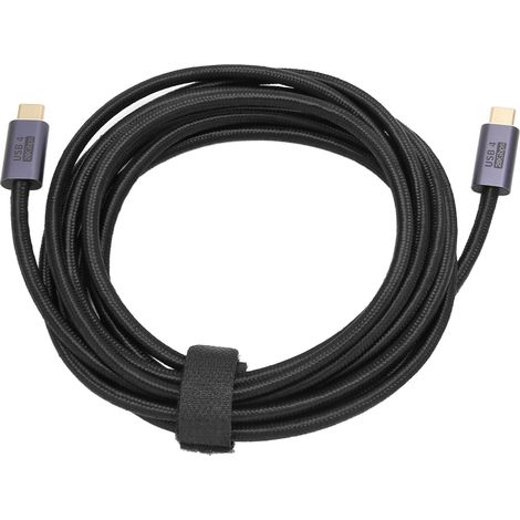 Câble USB-C 4.0 3m Haute Vitesse 20Gbps, Compatible 8K 60Hz et Charge Rapide PD 100W (1/5)