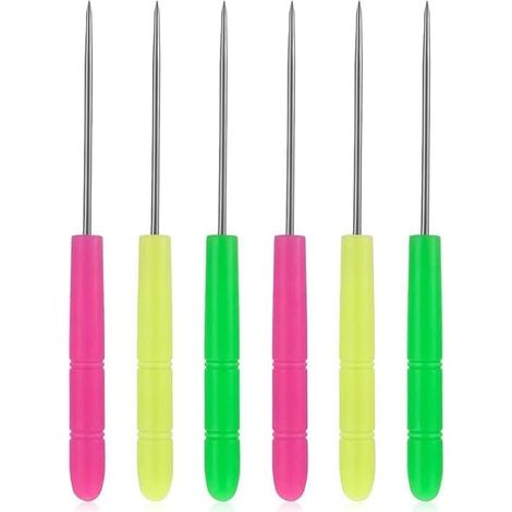 6-Piece Cookie Scribing Tool Set – Stainless Steel Icing Stirring Needles for Cookie Decorating – DIY Baking Tools for Scribing and Pattern Marking (1/5)
