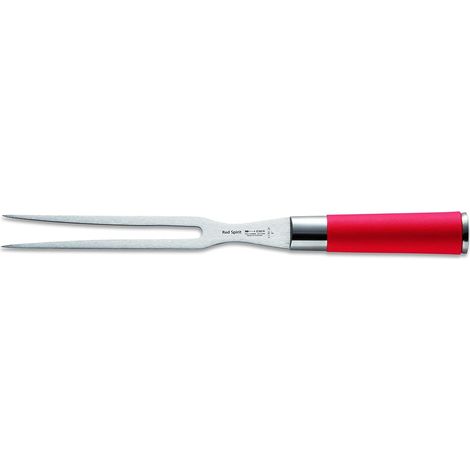 F. DICK fourchette de service Red Spirit fourchette à viande 20 cm X55CrMo14 fourchette à découper en acier
