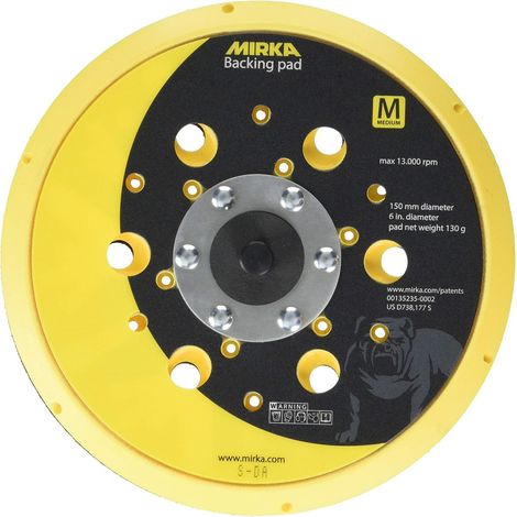 10 Disque Abrasif 150 mm Grip 5/16 Pouces 48 L Pour Ponceuse Orbitale Surface Plane