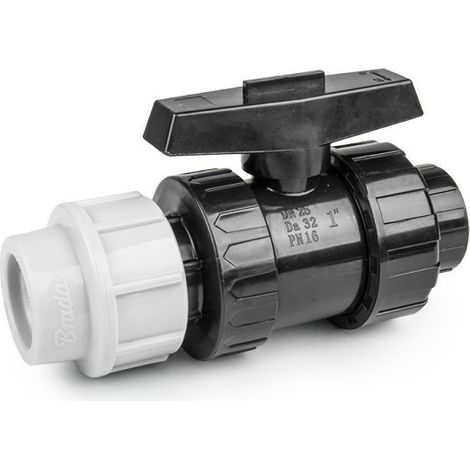 Vanne à sphère PN16 pour tuyaux PE 32mm / fileté 1 " femelle