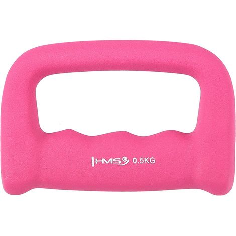 Haltère de trempage en néoprène rose 0,5 kg (1/5)