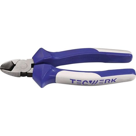 Coupe-câbles latéraux L.145mm tête polie gaines multicomposants TECWERK (1/2)