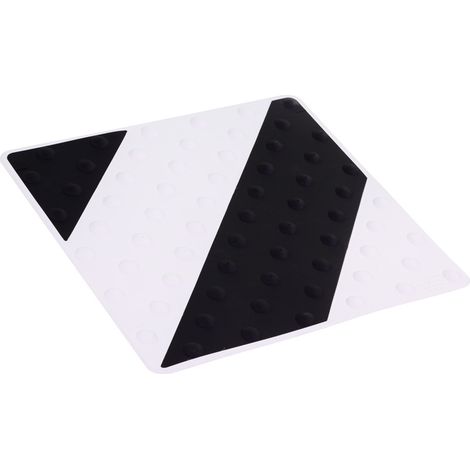 Dalle podotactile intérieure/extérieure Noir/Blanc - 6102076 (1/5)