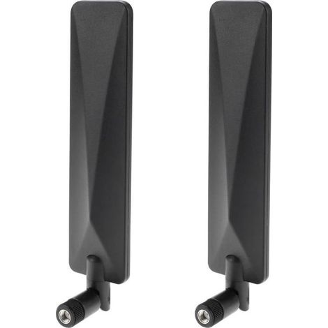 2pcss WiFi 6E Adaptateur Tri-Bande Antenne 5dBi Antenne RP-SMA Mâle Antenne 2,4 GHz 5 GHz 6 GHz pour PC de Bureau Ordinateur (1/4)
