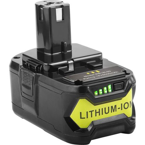 Pdstation – Batterie lithium 18V 9.0Ah pour Ryobi RB18L50 – Compatible P108 P107 P122 – Protection contre surcharges et courts-circuits (1/5)