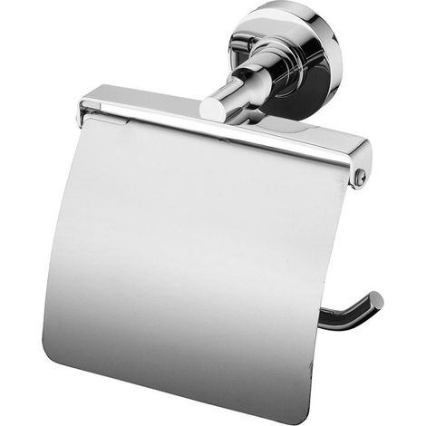 Ideal Standard Porta rotolo di carta igienica IOM con coperchio Cromo, A9127AA