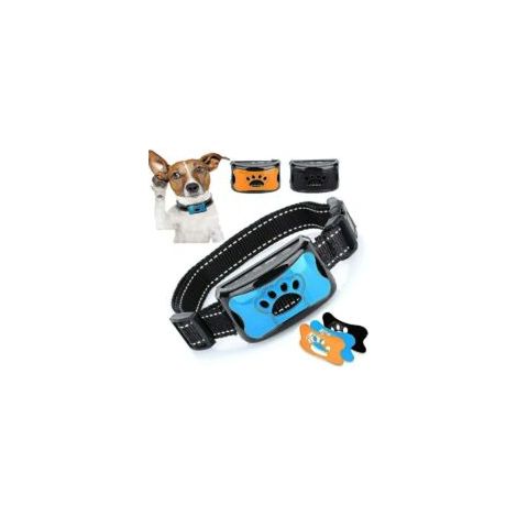 Antibellhalsband für Hunde – Intelligente Erkennung – Einstellbare Empfindlichkeitsstufen 1 bis 7 – Wiederaufladbar und wasserdicht – Für Hunde mit einem Gewicht von 5 bis 50 kg