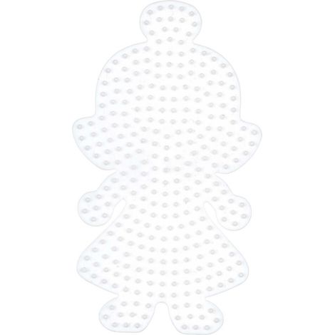 Plaque de base transparente Hama pour perles à repasser (1/2)