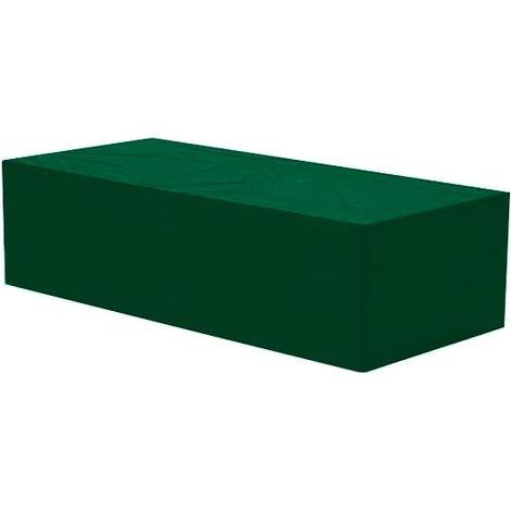WOLTU Copertura per Mobili Set Arredo da Giardino Esterno PE 100g/m² Verde 218x77x55 cm (1/7)