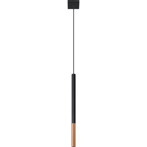 Lampada a sospensione Arenio 1 G9 nera lumilo 08.828.88 (1/5)