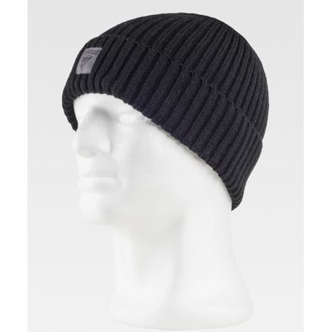 Gorro WFA911 - Punto Grueso Canalé con vuelta en el bajo WORKTEAM (1/2)