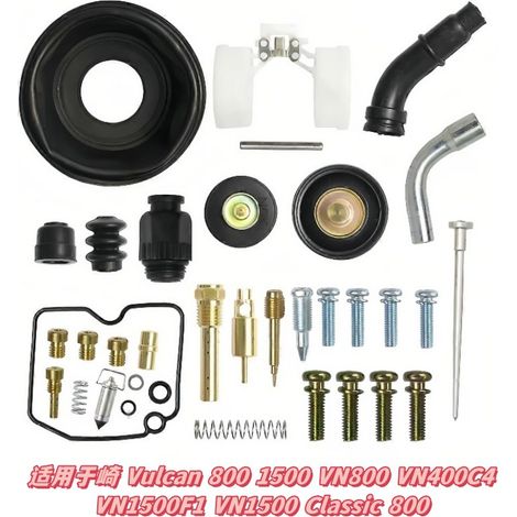 Reparatursatz kompatibel mit Kawasaki Vulcan 800, 1500, VN800, VN400C4, VN1500F1 und VN1500.
