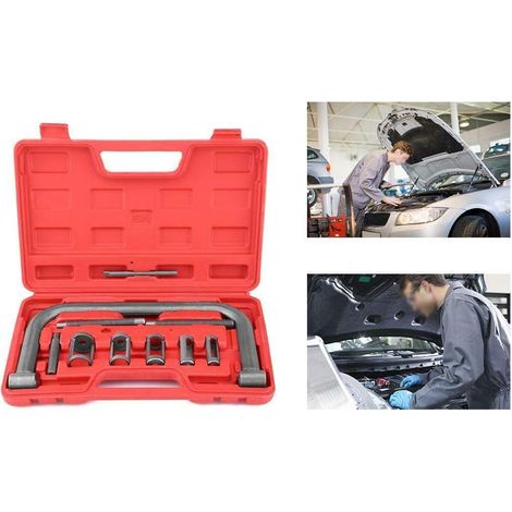 Kit di 10 molle per valvole comprimibili con custodia - Strumento di installazione e rimozione per biciclette, auto, moto e altro (1/3)