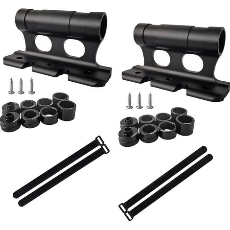 CCYKXA Support de fourche de vélo, porte-vélos à fixation rapide en alliage d'aluminium, pour voiture, camion et remorque