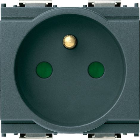 VIMAR - 16212 SICURY 2P+T 16A Prise française, grise